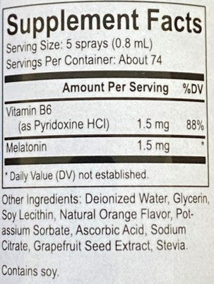Melatonin - Liposomal Spray